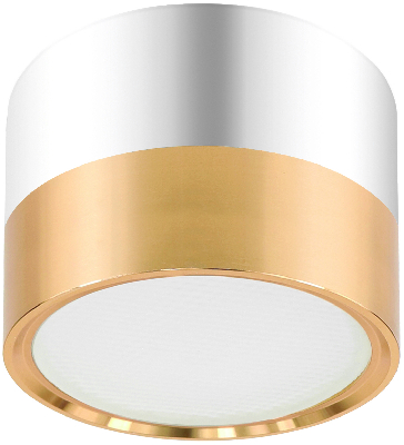 Светодиодная подсветка накладная под GX53 OL7 GX53 GD/CH алюминий цвет золото+хром