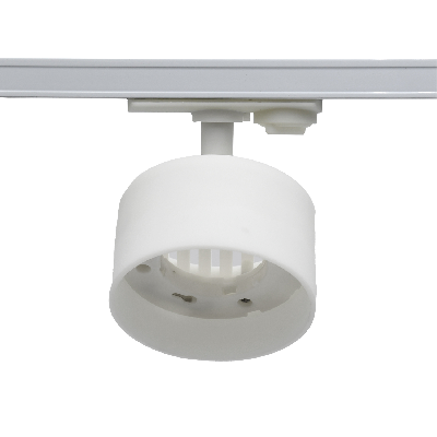 Светильник светодиодный трековый на шинопровод ДПО GX53 без лампы белый корпус