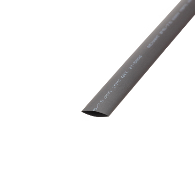 Трубка термоусадочная ТУТнг (2:1) 15/7,5мм, черная, 50 шт. по 1 м