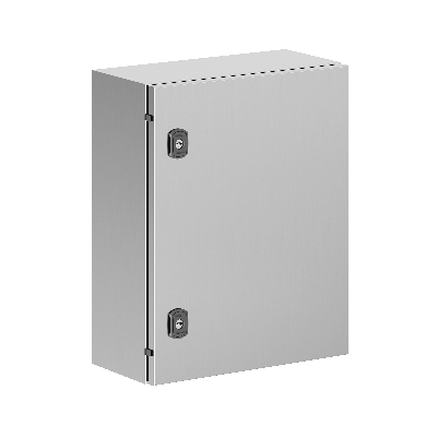 Корпус навесной STH с М/П, нержавеющая сталь AISI316, ВхШхГ 500x400x200 мм, с фланцем