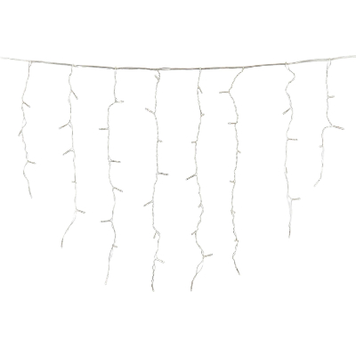 Бахрома светодиодная с контроллером 3 м 200 светодиодов разноцветный свет прозрачный провод ULD-B3010-200/DTA MULTI IP20