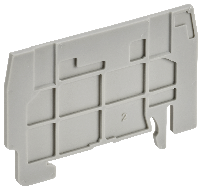 ARMAFIX Разделитель PPCX4 для колодки клеммной CX2.5-CX4 серый IEK