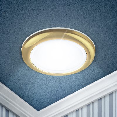 Светильник встраиваемый влагозащищенный KL95 SBK GX53 IP44 черный