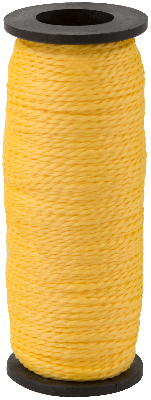 Шнур разметочный капроновый 1.5 мм х 50 м, желтый